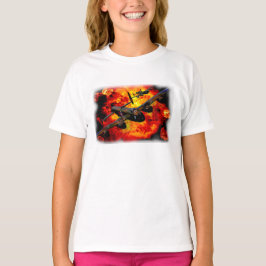 Camiseta Funcionamiento de bombardeo del bombardero de