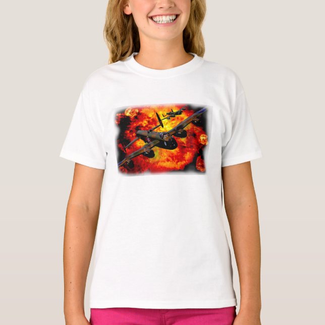 Camiseta Funcionamiento de bombardeo del bombardero de (Anverso)