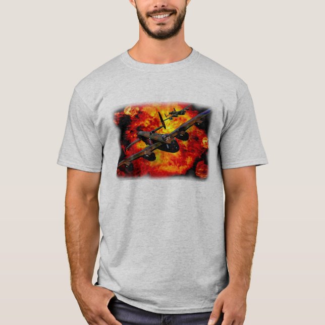 Camiseta Funcionamiento de bombardeo del bombardero de (Anverso)