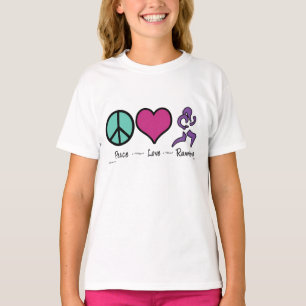 Camiseta Funcionamiento del amor de la paz