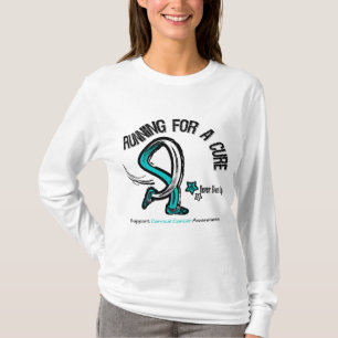 Camiseta Funcionamiento para un cáncer de cuello del úter