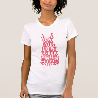 Camiseta Funcionamiento rojo del vestido