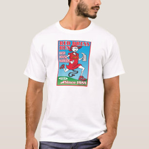 Camiseta Funcionamiento rojo del vestido