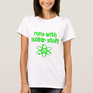 Camiseta Funcionamientos con la materia nuclear