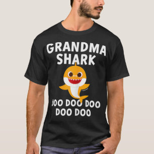 Camiseta Funcionaria del Tiburón de la Abuela Pinkfong 