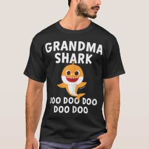 Camiseta Funcionaria del Tiburón de la Abuela Pinkfong
