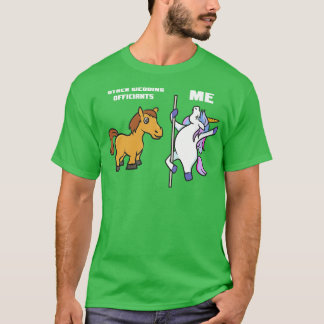 Camiseta Funcionario Boda de Unicorn
