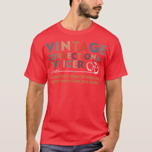 Camiseta Funcionario correccional de época