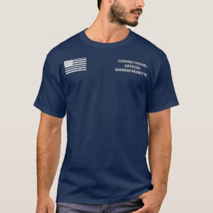 Camiseta Funcionario correccional de Massachusetts Thin Gra