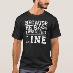 Camiseta Funcionario correccional Girlfriend Wife Vintage T