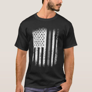 Camiseta Funcionario correccional Línea delgada de plata