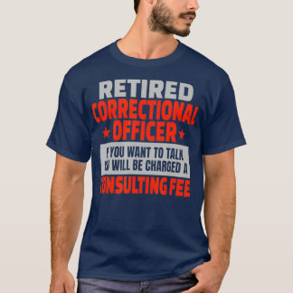 Camiseta Funcionario correccional retirado Jubilación diver
