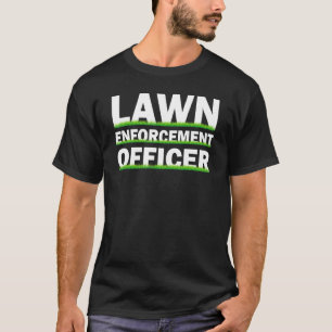 Camiseta Funcionario de aplicación de la ley Ducha de hierb