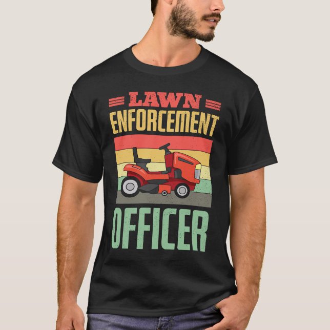 Camiseta Funcionario de aplicación de leyes de la policía d (Anverso)