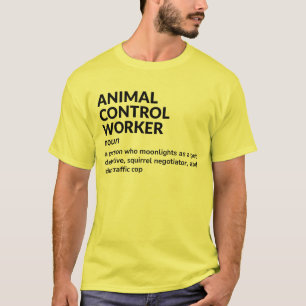Camiseta Funcionario de Control Animal Funcionario de Defin