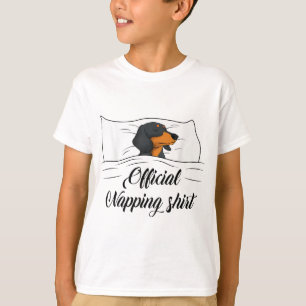 Camiseta Funcionario de los amantes del perro de Dachshund 