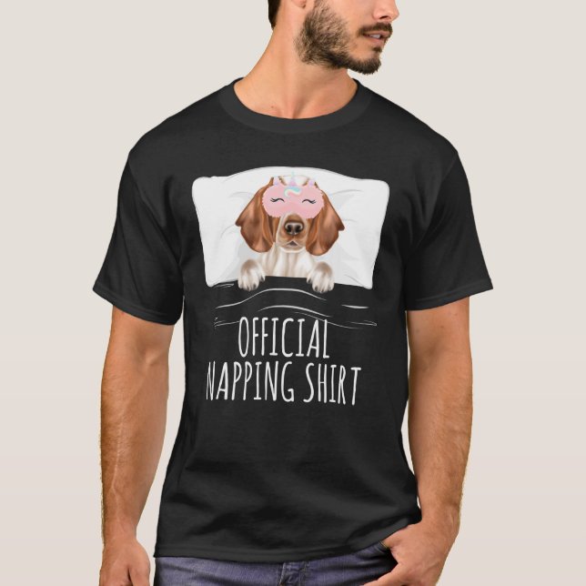Camiseta Funcionario de máscara de sueño de galés Springer  (Anverso)