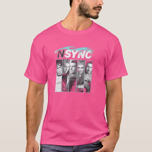 Camiseta Funcionario de NSYNC aquí vamos (Anverso)
