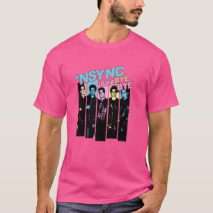 Camiseta Funcionario de NSYNC Neon Bye Bye