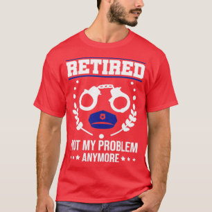 Camiseta Funcionario de Policía Fundador del Plan de Jubila
