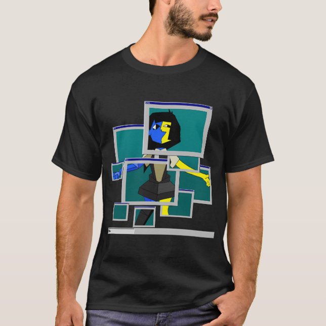 Camiseta Funcionario de Pop-Up de Ena (Anverso)