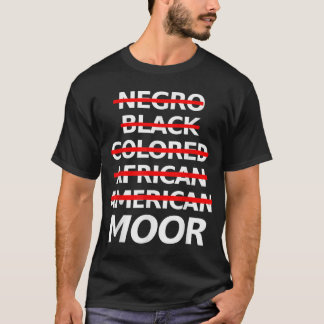 Camiseta Funcionario de ropa morisca estadounidense moro Te