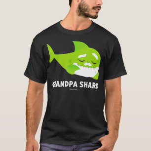 Camiseta Funcionario de tiburón del abuelo de Pinkfong 