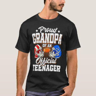 Camiseta Funcionario del abuelo de cumpleaños número 13 año