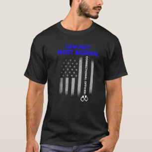 Camiseta Funcionario penitenciario Esposa Mayoría de las mu