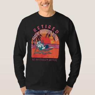 Camiseta Funcionario retirado de aplicación de estacionamie