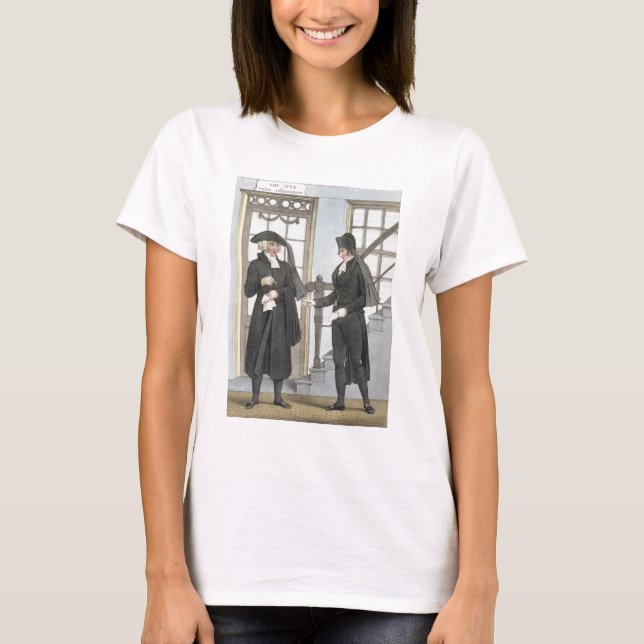 Camiseta Funcionarios funerarios de Amsterdam, ilustracion  (Anverso)