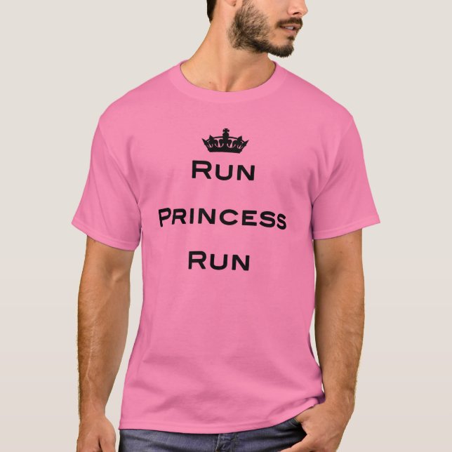 Camiseta Funcione con a princesa Run T-Shirt (Anverso)