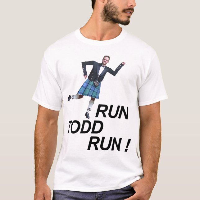 Camiseta Funcione con el funcionamiento de Todd (Anverso)