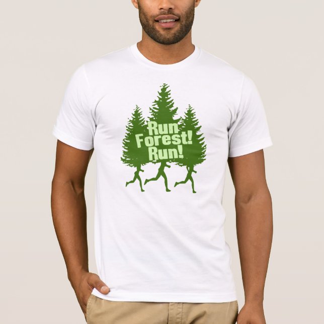Camiseta Funcione con el funcionamiento del bosque (Anverso)