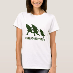 Camiseta funcione con el funcionamiento del bosque