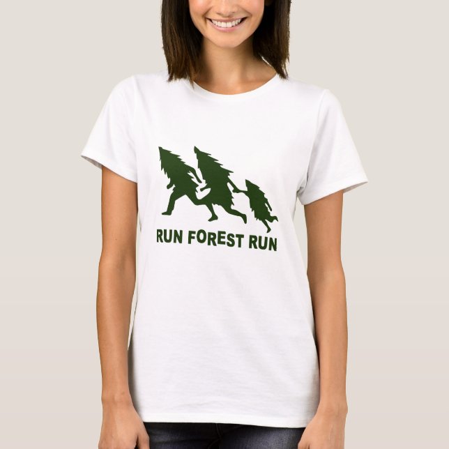 Camiseta funcione con el funcionamiento del bosque (Anverso)