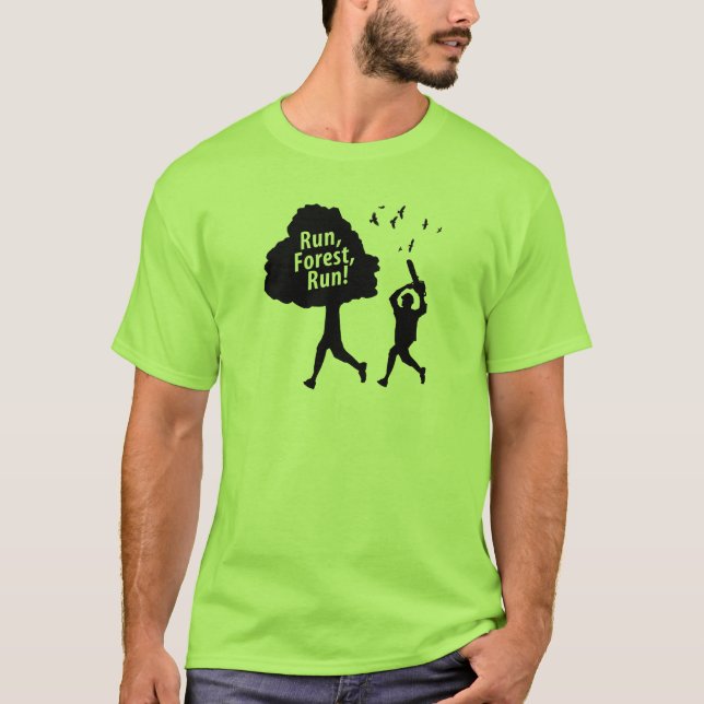 Camiseta Funcione con el funcionamiento del bosque (Anverso)