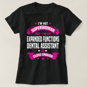 Camiseta Funciones ampliadas Asistente dental