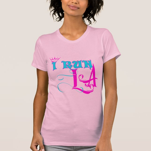 Camiseta Funciono con el LA (Anverso)