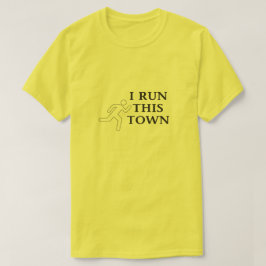 Camiseta Funciono con este corredor de la ciudad