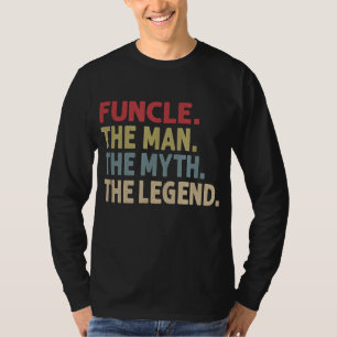 Camiseta Funcle el hombre el mito de la leyenda cómico