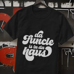 Camiseta Funcle Funny Simple Vintage Retro<br><div class="desc">Este diseño simple y vintage está compuesto por una tipografía de escritura lúdica juguetona.</div>