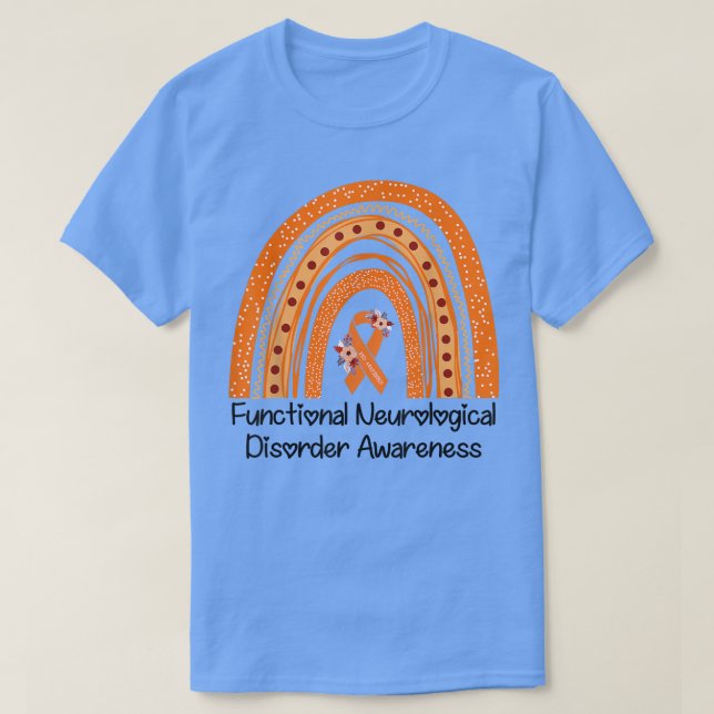 Camiseta Functional Neurological Disorder Awareness FND Ora (Diseño del anverso)