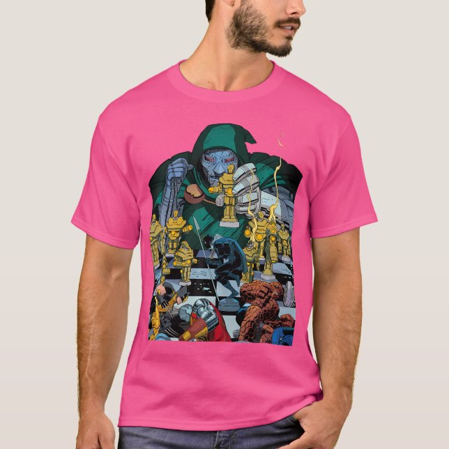 Camiseta Funda de cómic Marvel Médico Doom Doomwar 3 (Anverso)