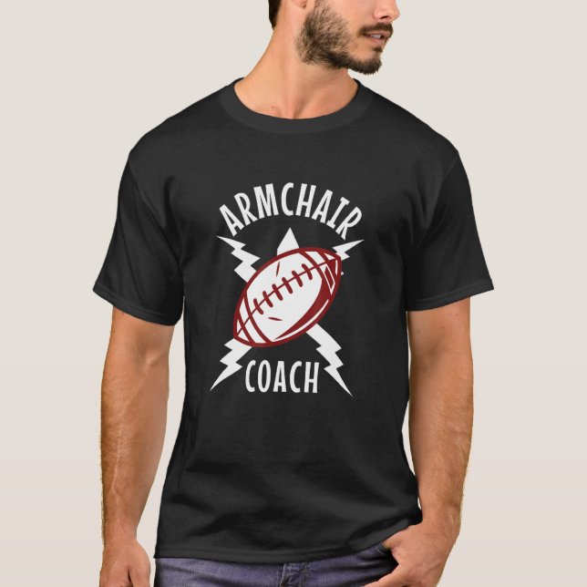 Camiseta Funda de entrenador de entrenador deportivo de fút (Anverso)
