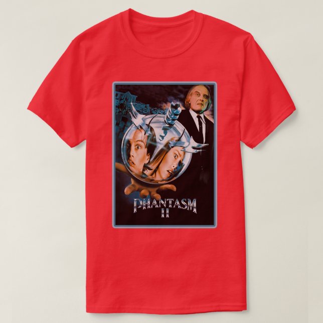 Camiseta Funda de lanzamiento especial Phantasm II Art 1988 (Diseño del anverso)