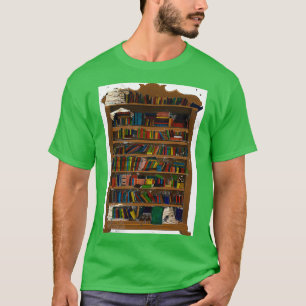 Camiseta funda de libros superpoblado Classic TShirt