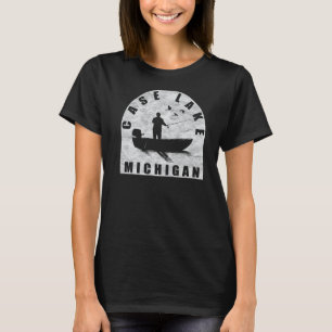 Camiseta Funda Lake Fishing Michigan