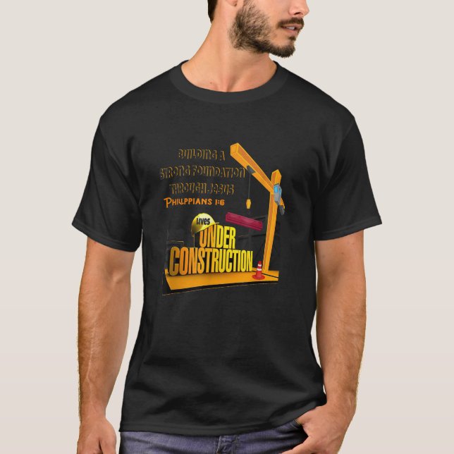 Camiseta Fundación de Construcción de Grullas de Hormigón V (Anverso)