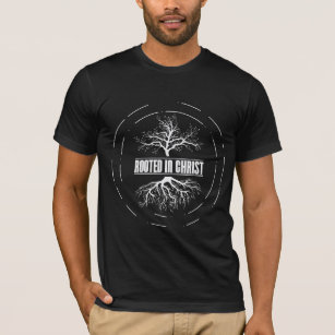Camiseta Fundada en Cristo - Naturaleza Cristiana Jesús Fe